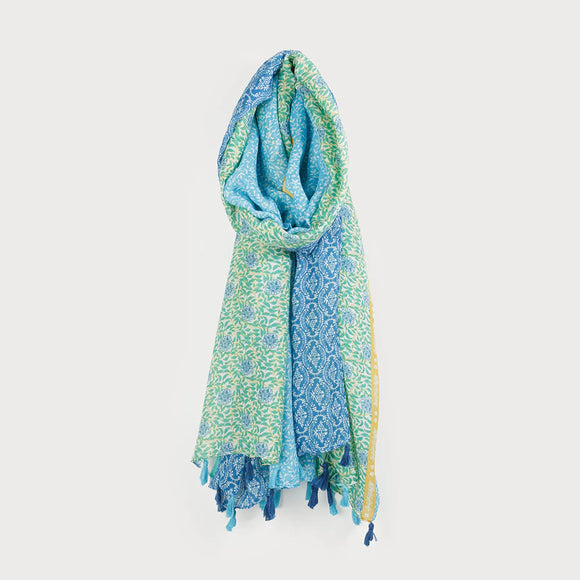 Caracol Lightweight Ditsy Floral Print Scarf- 3 colours