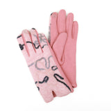 Caracol Gloves  - Pink and Grey Available