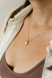 elizabeth.lyn Enid Necklace - Available in Lapis and Quartz