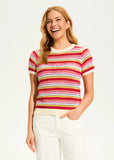 FDJ Crochet Knit Top