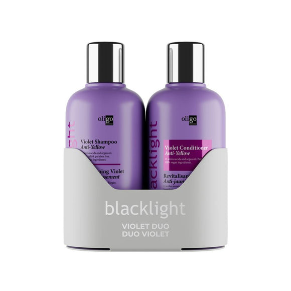 Oligo Blacklight Shampoo/Conditioner Violet Duo