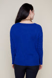 Renuar Knit Sweater in Lapis