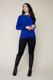 Renuar Knit Sweater in Lapis