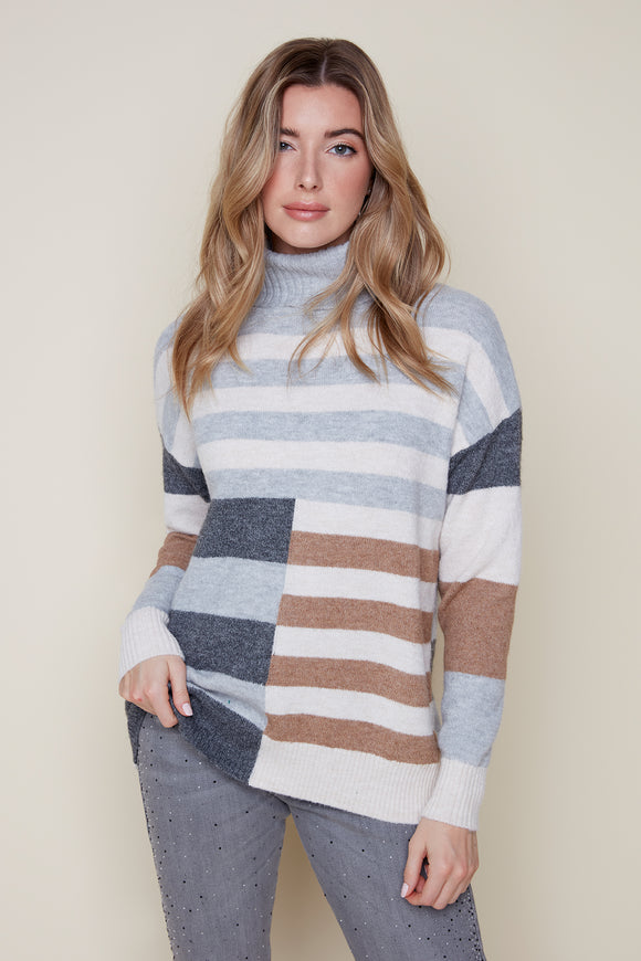 Renuar Knit Turtleneck Sweater