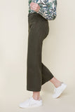 Renuar Crop Pant in Chive