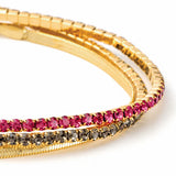 Scout Sparkle & Shine Rhinestone Bracelet Trio - Multiple Colours Available