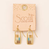 Scout Miyuki Frame Earrings - 2 Styles Available