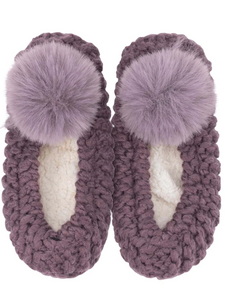 Lemon Pom-Pom Ballerina Slipper - 3 Colours available