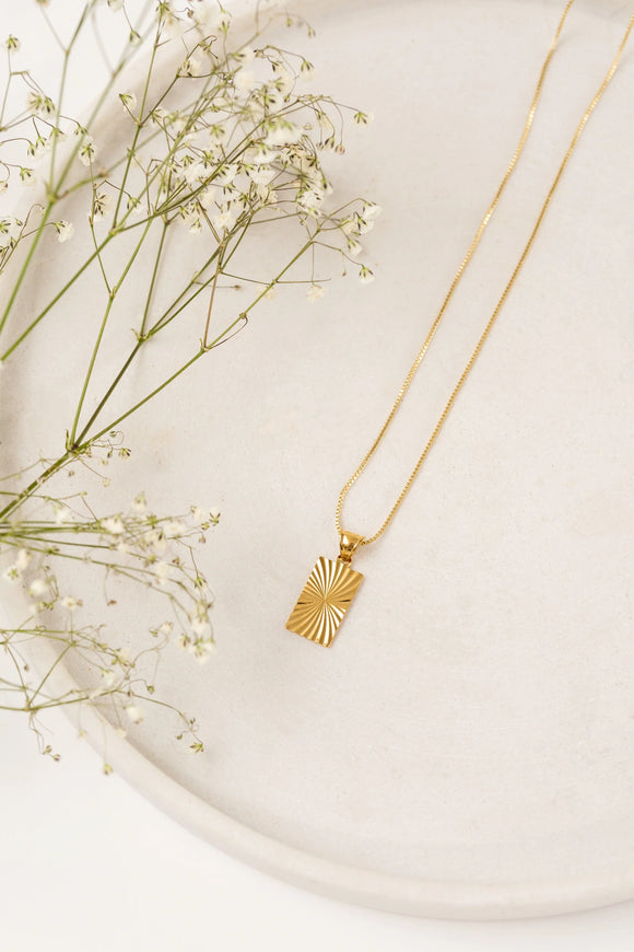Kali & Sun Medallion Necklace