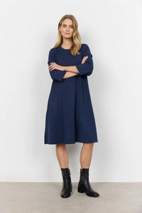 soyaconcept Banu 155 Dress in Blue Iris