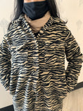 soyaconcept Zebra Print Shacket